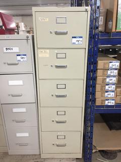 (1) Filing Cabinet.