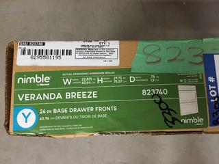 Nimble Veranda Breeze, Base Drawer Fronts, 24".