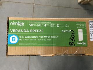 Nimble Veranda Breeze, Base Door/Drawer Front, 15".