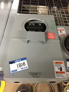 Micro Electric 30 Jaw Meter Base, 20 Amp, 600 Volt, P/N CT113-SWL.