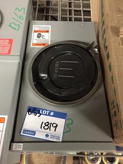 Micro Electric 100 AMP, 600 Volt Meter Base, P/N BE1-TCV.