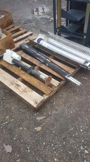 Pallet of Truck Parts & Electric RV Leg.