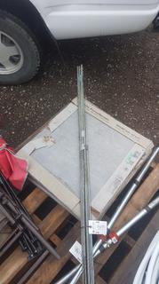 (5) Boxes of Grey 24" x 24" Porcelain Tiles & (8) Pcs of 1/2" x 6' Redi Rod.