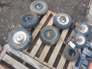Pallet of Assorted Utility Tires.
