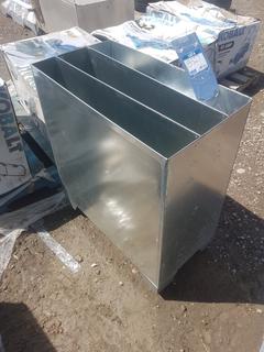 Storage Bin on Castors 3 Slots.