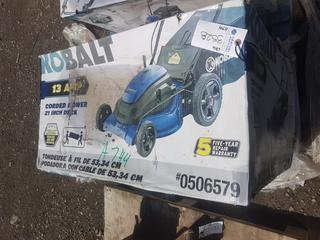 Kobalt 3 in 1 13 Amp Corded Mower w/ 21" Deck (New in Box).