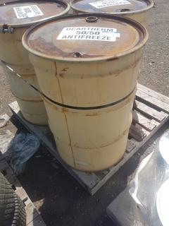 Drum of Ucatherm 50/50 Antifreeze