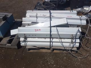 Pallet of Fluorescent Hanging Lights.