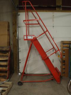 Rolling Step Ladder.