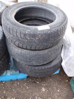 (3) Misc. Tires, (2) Michelin X-Ice 185/65R15.