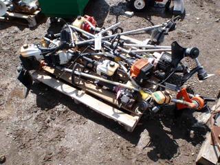 Pallet of Assorted Weed Wacker's ( Parts ).