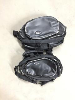 Tanked Racing Motorcycle Saddle Bag.