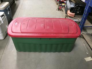 Large Storage Tub.