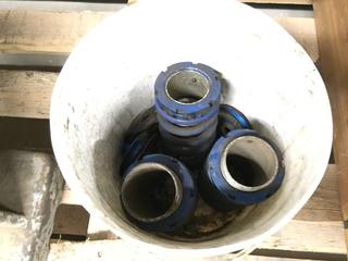 Bucket of Blue Springs & Couplers.