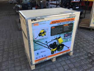 King Force Concrete Floor Saw.