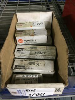 Assortment Sun Hydraulics Valves/Fittings.