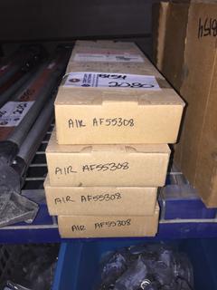 (4) Fleetgaurd Air Filters, P/N Af55308.