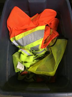 Assorted Safety Vests.