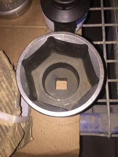 Large 4", 1" Drive Socket.