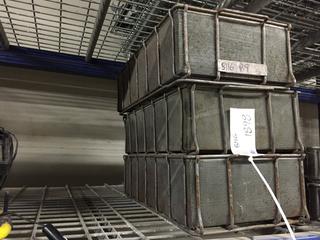 (3) Large Metal Storage Trays.