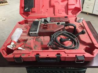 Milwaukee 1 5/8" Electromagnetic Drill Kit.