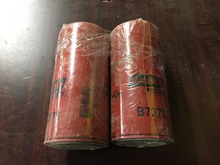(2) Oil Filters, P/N B7378, 