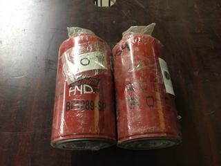 (2)Oil Filters, P/N BF1289SP.