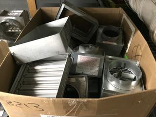 Assorted Box Of Hvac Parts.