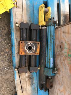 (3) Hydraulic Rams.