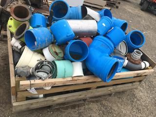 Quantity of PVC Pipe Fittings.