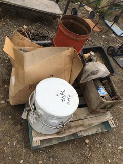 Hot Water Tank 23L w/ Electrical wire/Gang Boxes.