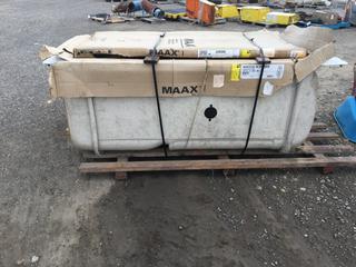 Max Montego  36 Shower, White w/Door.