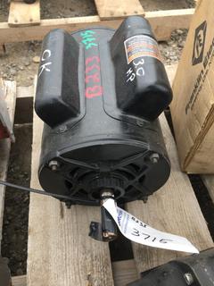 GE Single Phase Electric Motor.