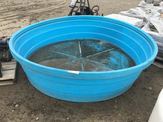 8' Poly Round Stock Tank.