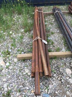 Quantity of 2 1/2" Drill Stem.