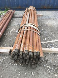Quantity of 2 1/2" Drill Stem.
