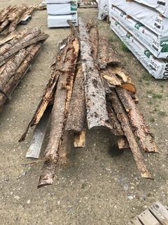 Assorted Rough Cut Lumber.