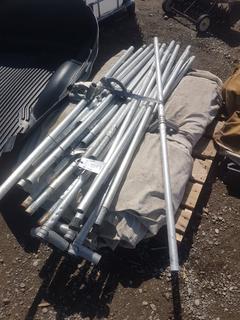 Canvas Walls & Frame Tent 10'x 12'.