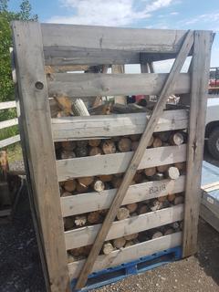 Crate of Firewood.
