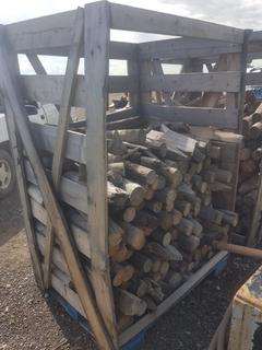 Crate of Firewood.