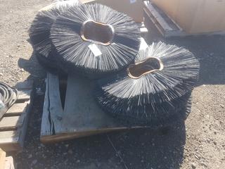 Pallet of Sweeper Bristles.