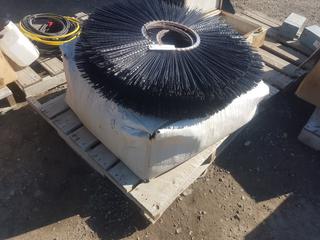 Pallet of Sweeper Bristles.