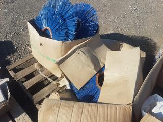 Pallet of Sweeper Bristles.