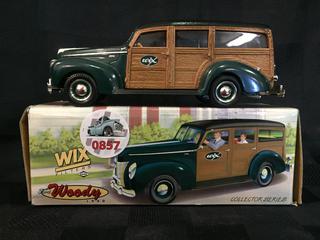 Ertl 1940 Ford Woody Wagon Die Cast Model.