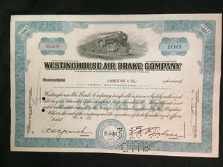 Westinghouse Air Brake Company Shares.