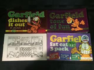 (4) Garfield Comics.