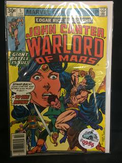Marvel John Carter Warlord of Mars No. 5.