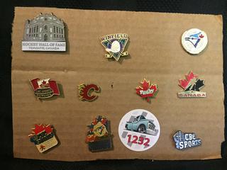 Sports Pins.