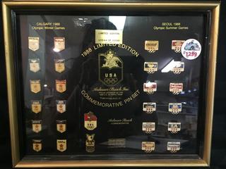 1988 Limited Edition Commemorative Pin Set.