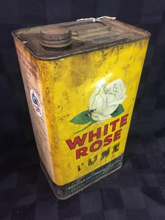 White Rose Container.